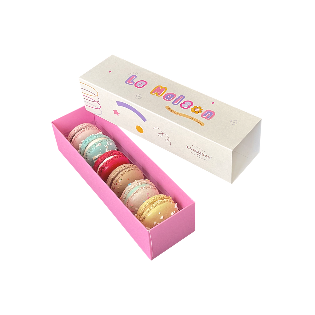 6 pcs macarons