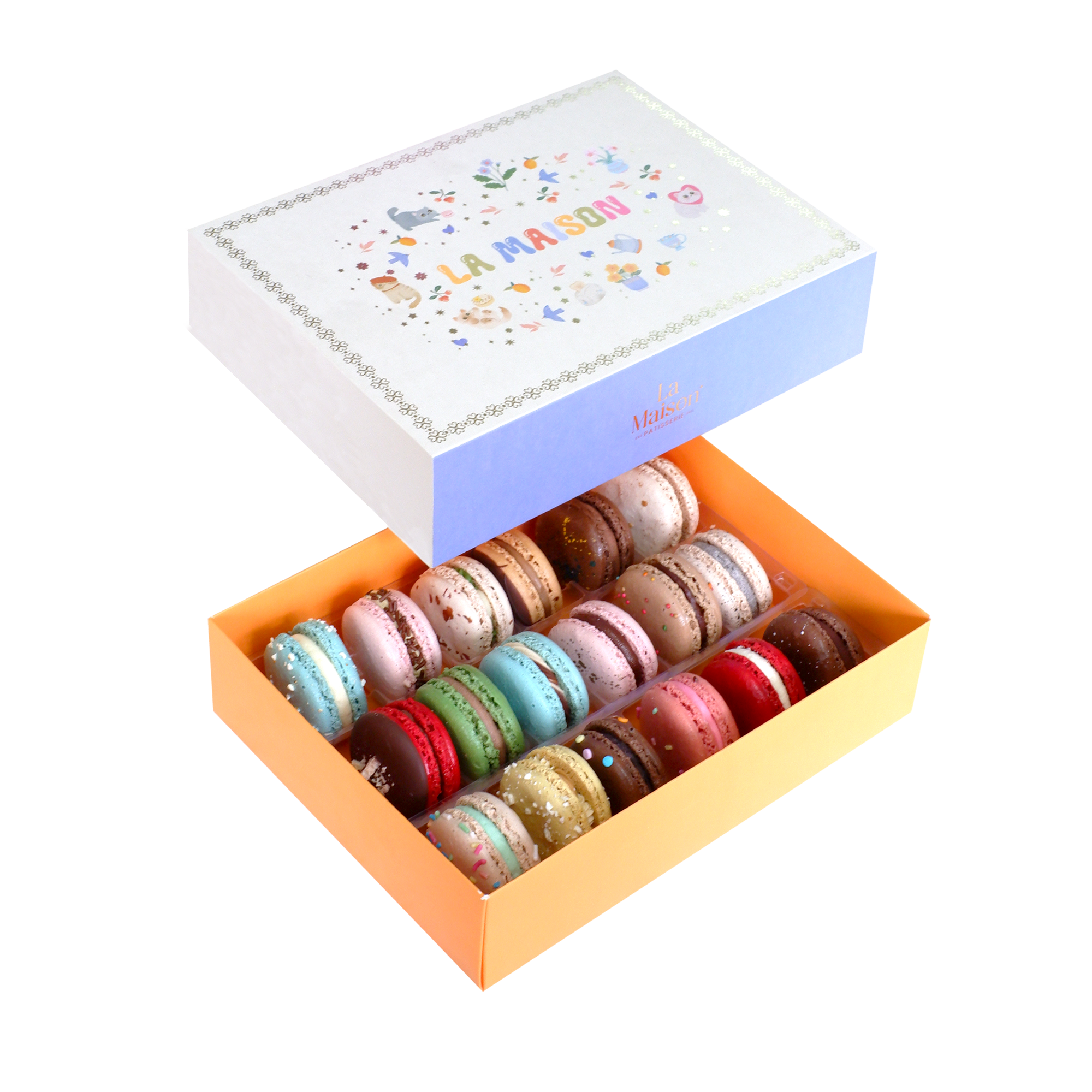 18 Pcs Macarons