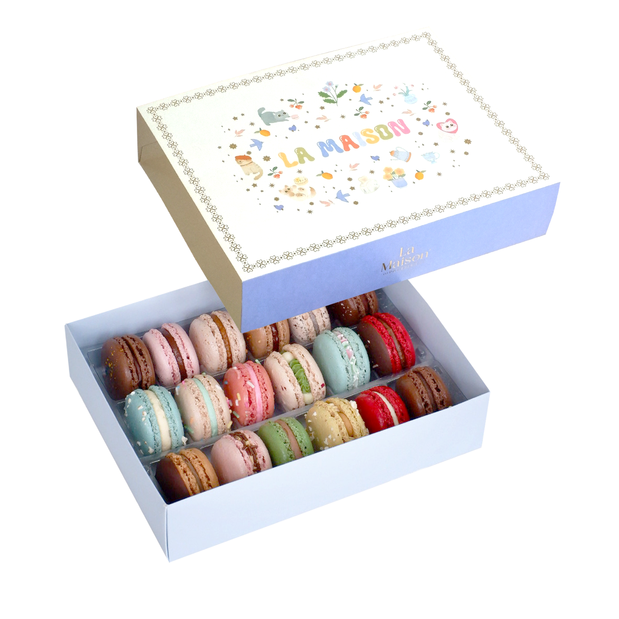 18 Pcs Macarons