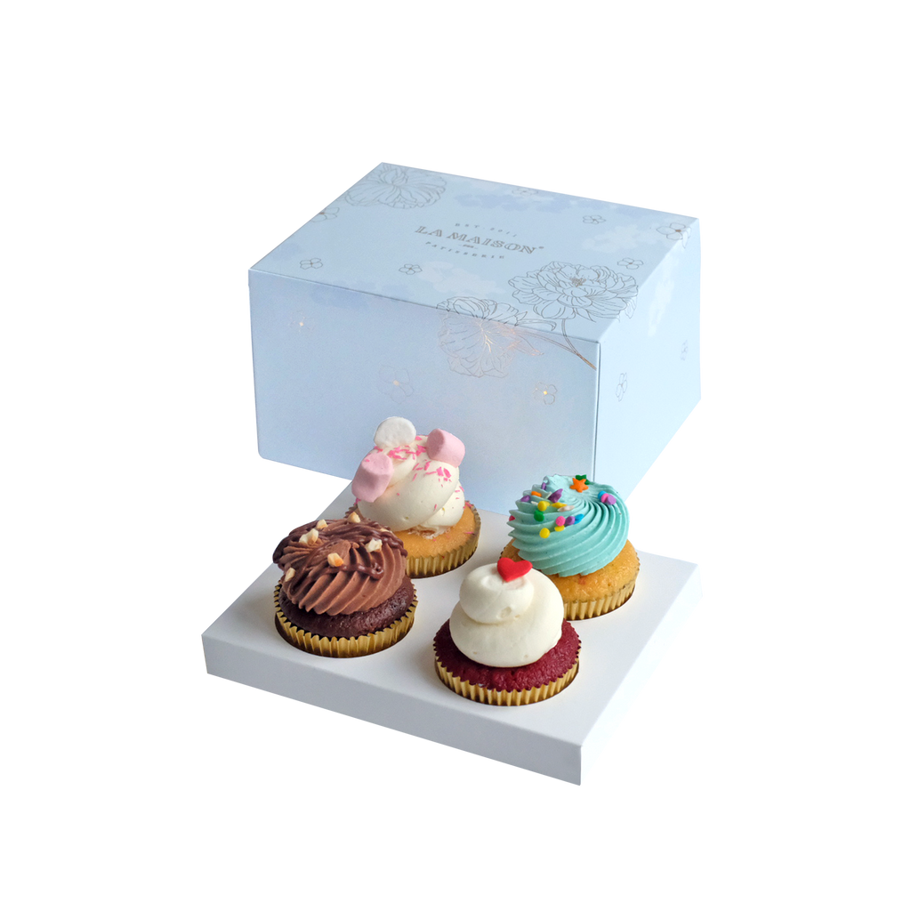 Box of 4 Cupcakes